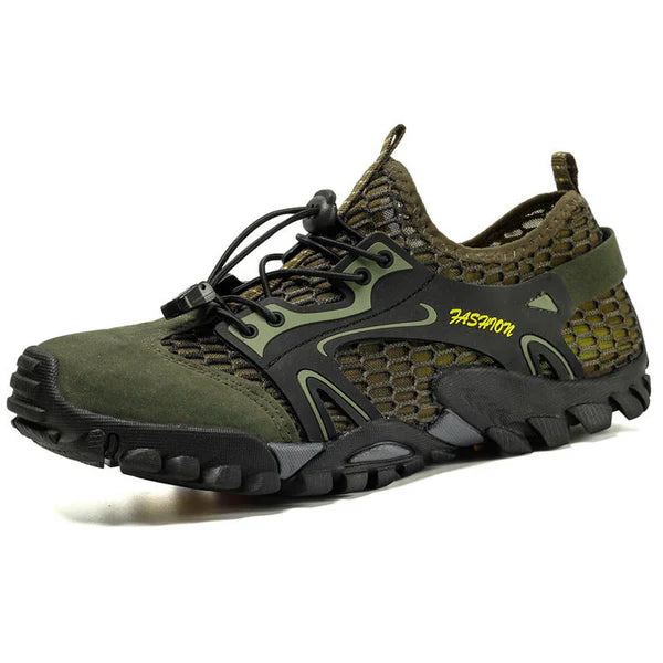 Männerschuhe Kyrillos: Atmungsaktive, gepolsterte Mesh-Schuhe