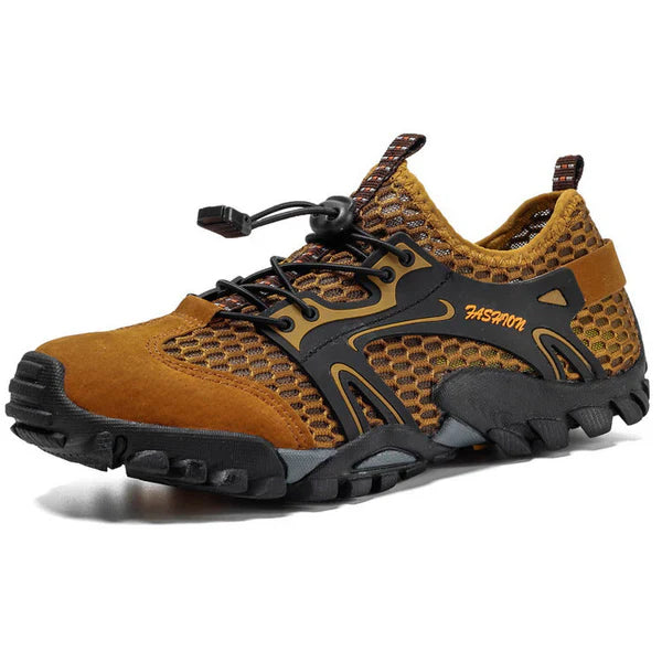 Männerschuhe Kyrillos: Atmungsaktive, gepolsterte Mesh-Schuhe