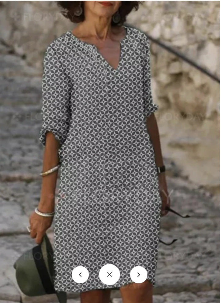 Fudus Midikleid in verschiedenen Farben