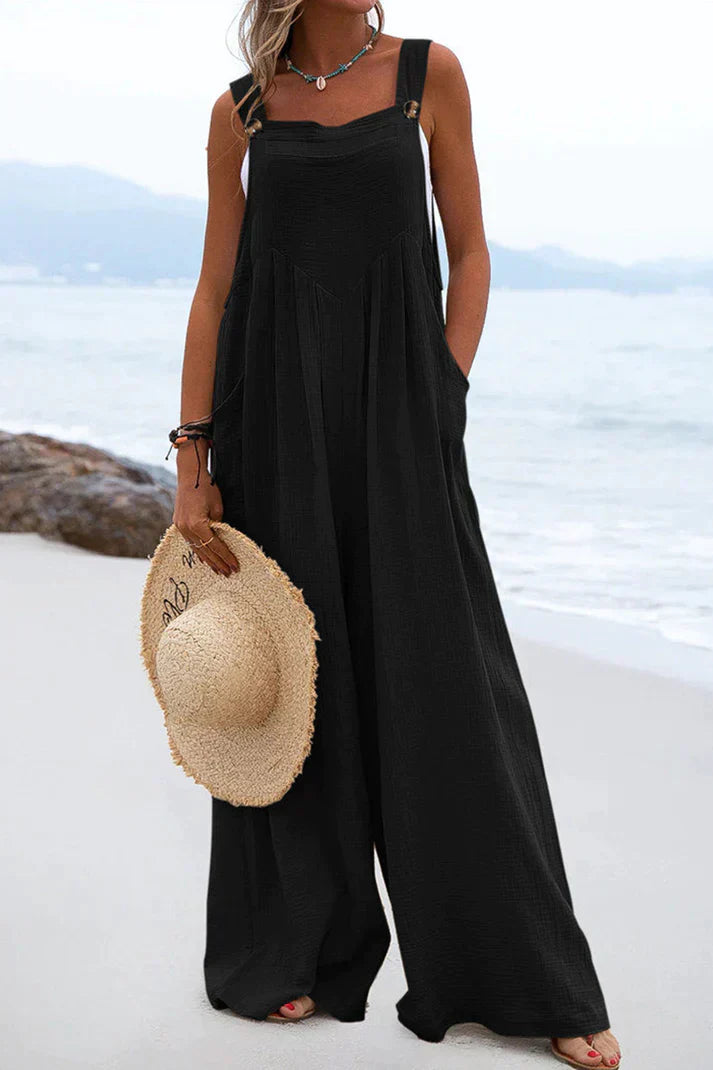 Coole Jumpsuits mit quadratischem Kragen von Cassandra