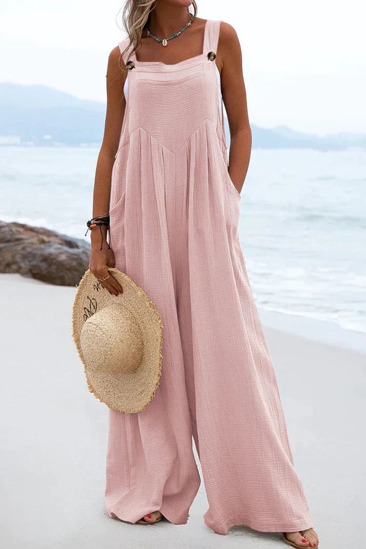 Coole Jumpsuits mit quadratischem Kragen von Cassandra