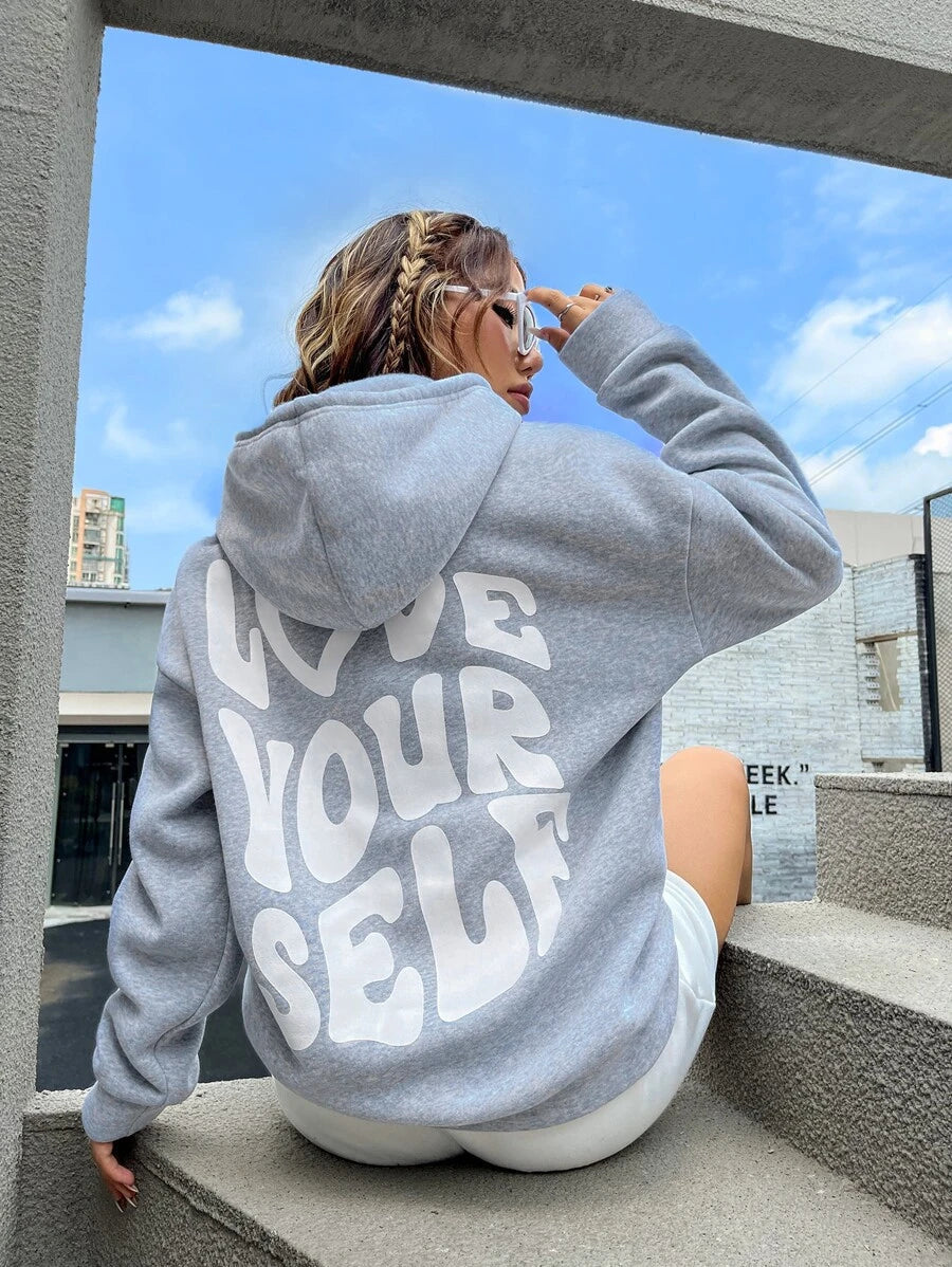 Phoebe Kapuzenpullover aus 100% Baumwolle