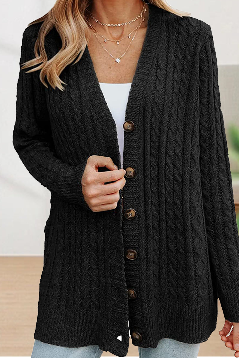 Krohn-e | Mühelose und Trendige Winter Strickjacke