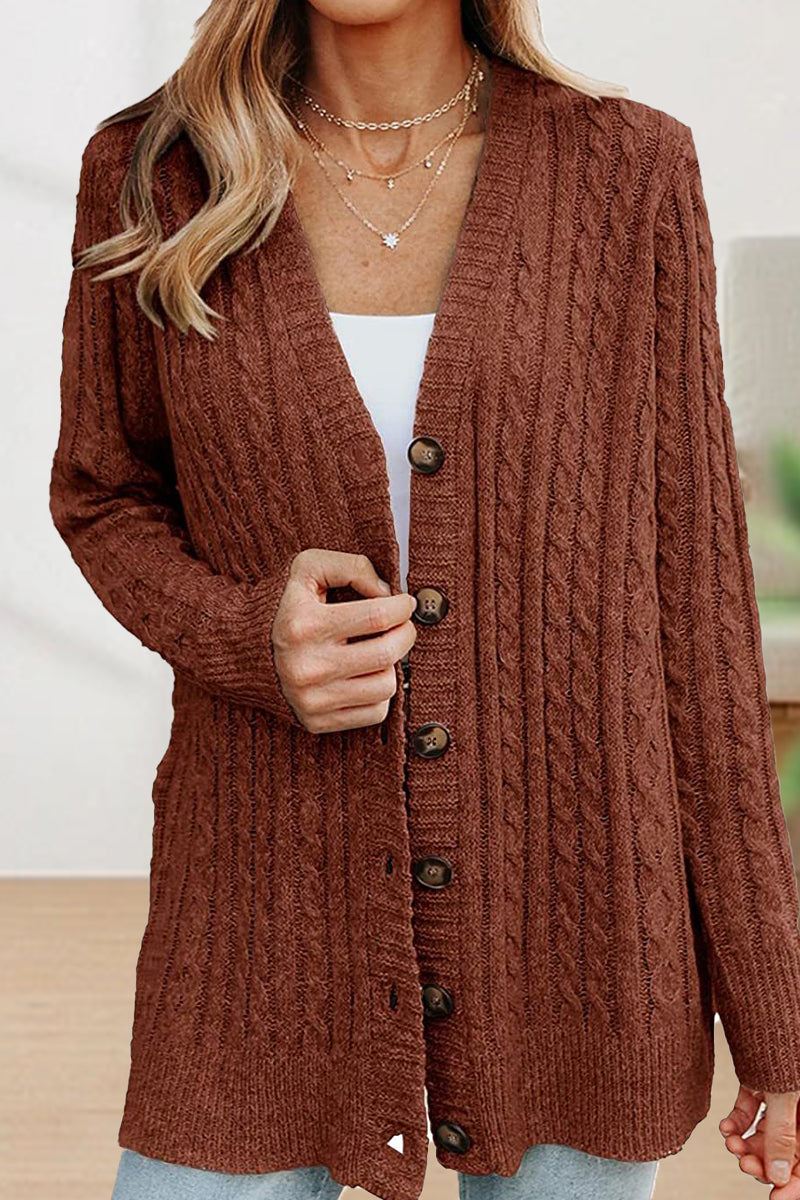 Krohn-e | Mühelose und Trendige Winter Strickjacke