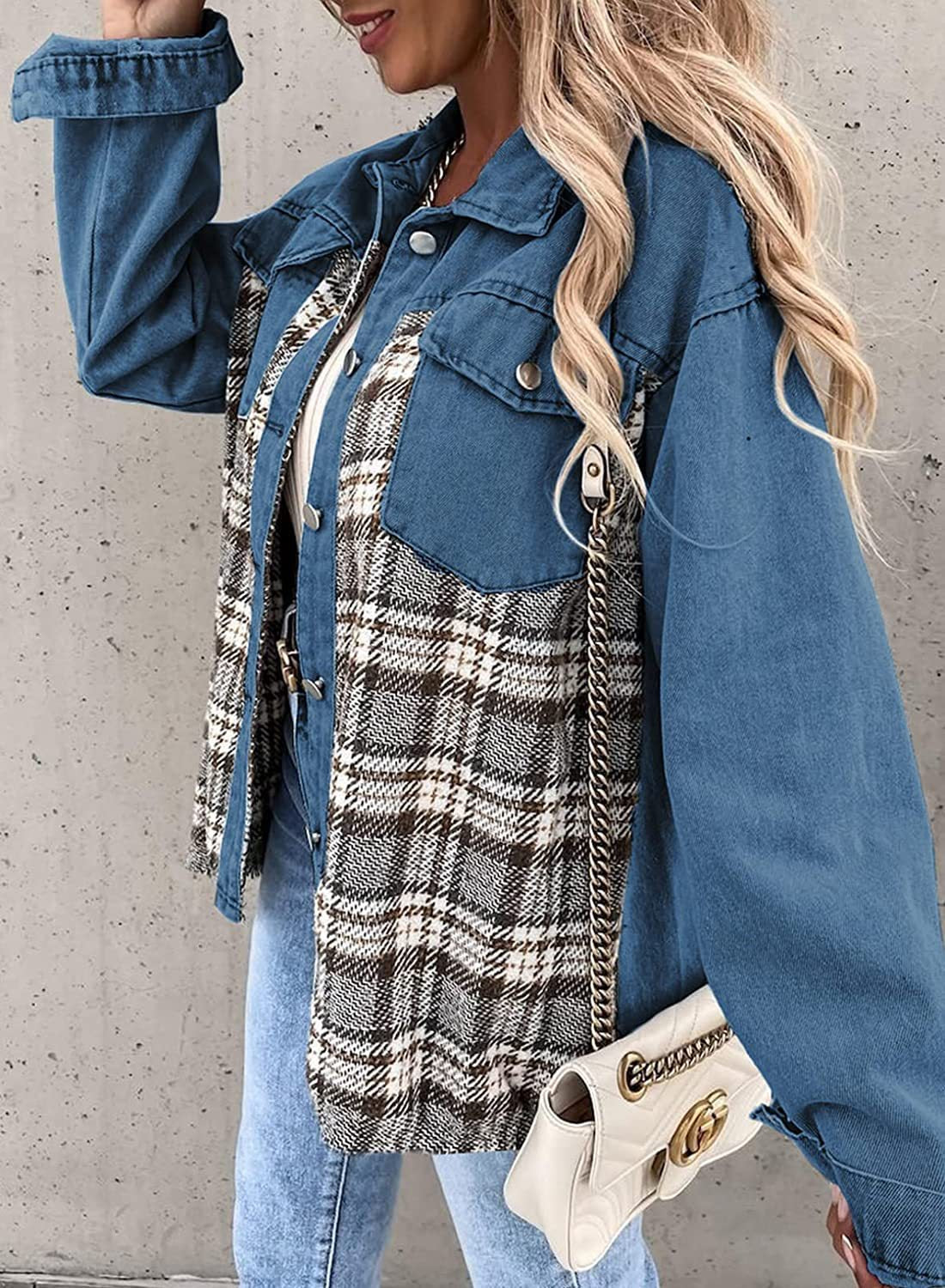 Krohn-e | Vintage-Flanelljacke für Frauen