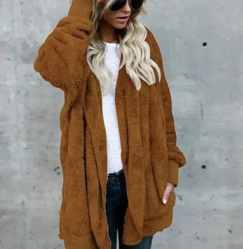 Krohn-e | Warme Teddy Fleecejacke