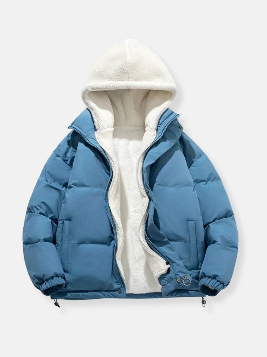 Krohn-e | Warme Reißverschluss Winterjacke Komfort und Stil für Kalte Tage