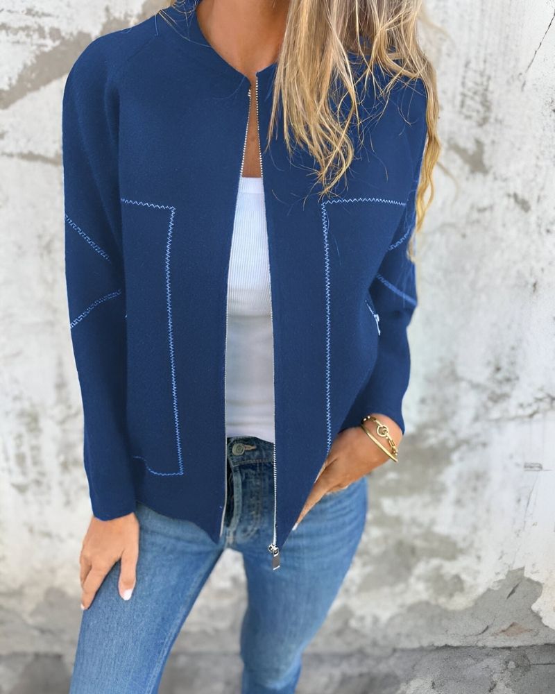 Krohn-e | Zip-Up Bomberjacke