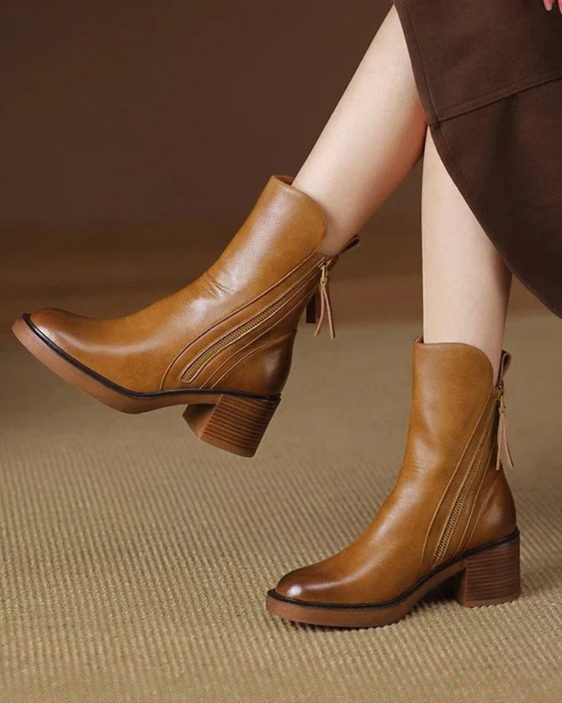 Krohn-e | Leder Stiefel