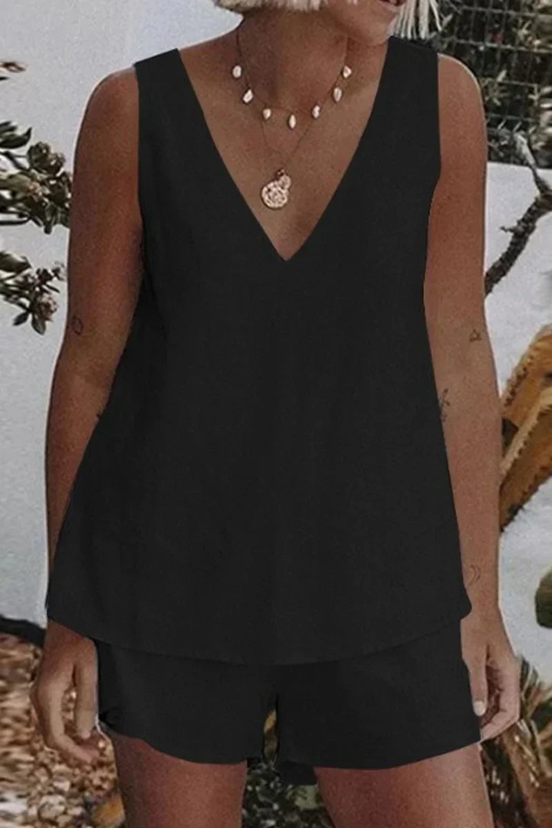 JADE Zweiteiliges Set ohne Ärmel