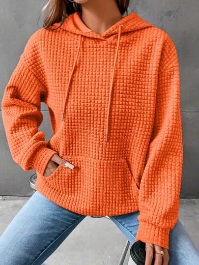 Fudus Damen Kapuzenpullover in Uni