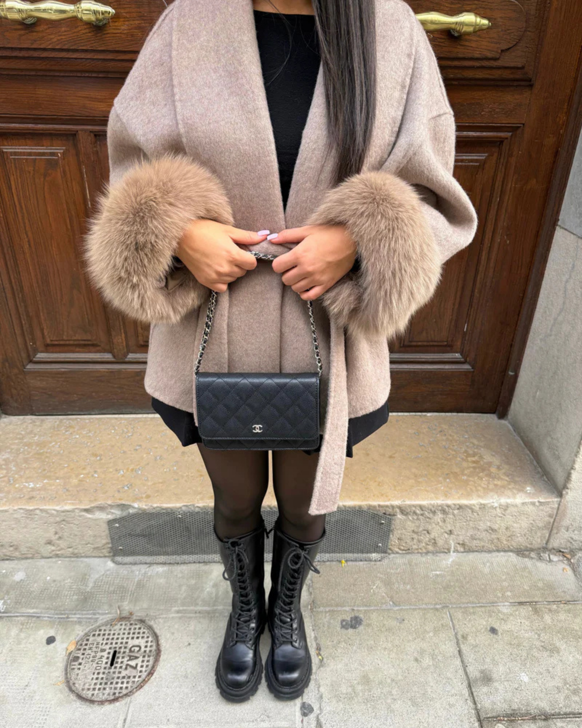 Krohn-e | Hochwertiger Luxus Mantel Damen