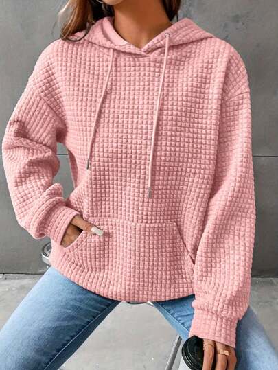 Fudus Damen Kapuzenpullover in Uni