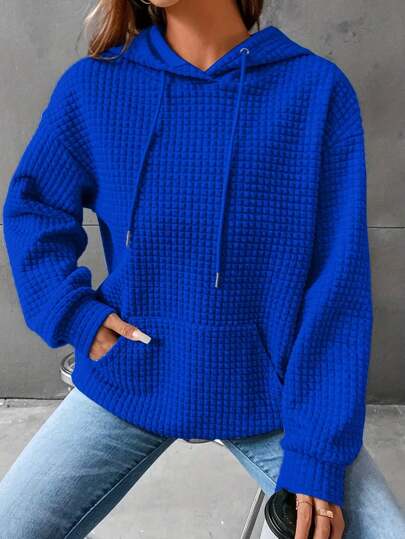 Fudus Damen Kapuzenpullover in Uni