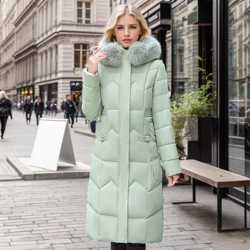 Krohn-e | Lange schlanke Winterjacke