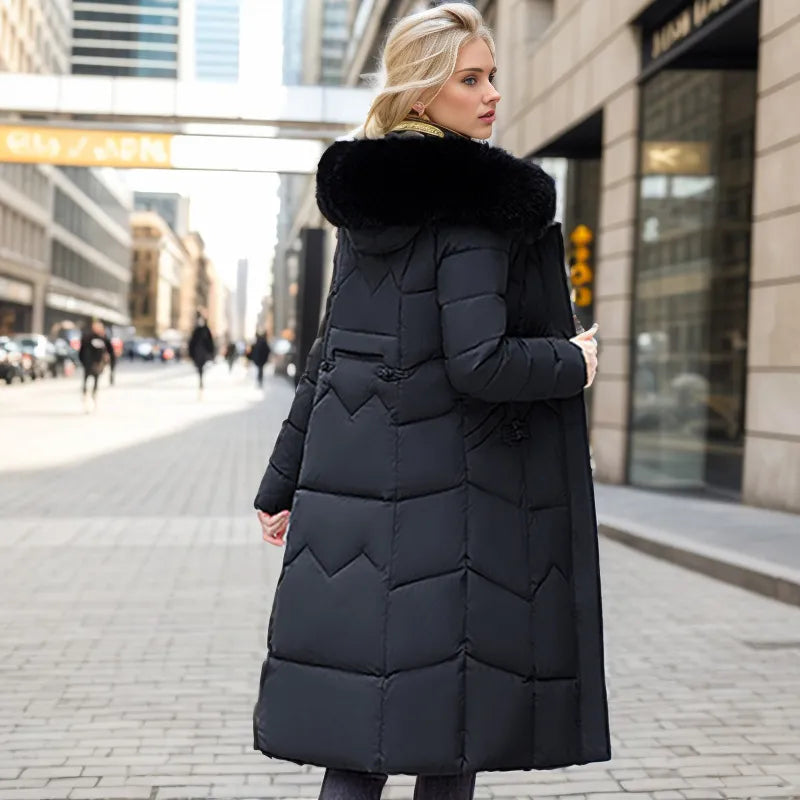 Krohn-e | Lange schlanke Winterjacke