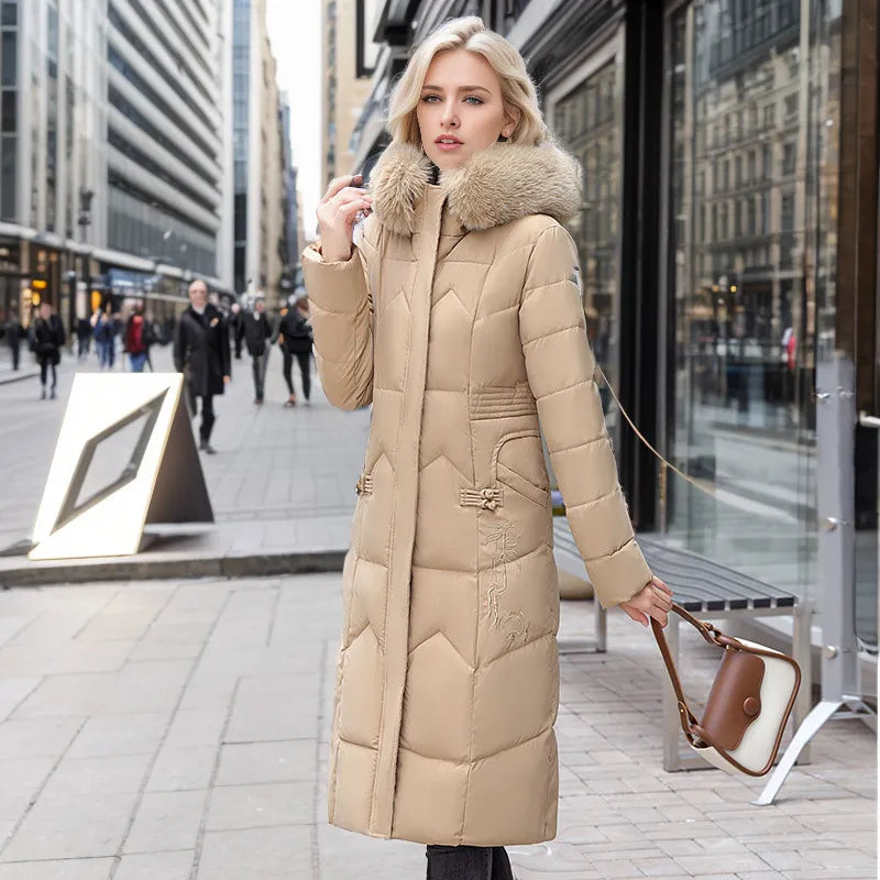 Krohn-e | Lange schlanke Winterjacke