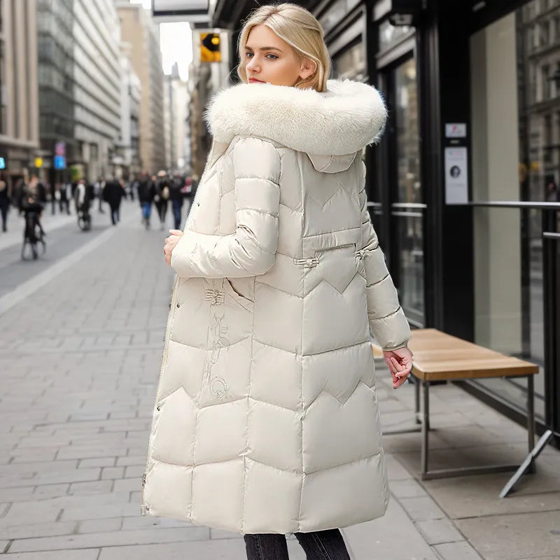 Krohn-e | Lange schlanke Winterjacke