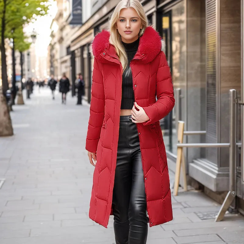 Krohn-e | Lange schlanke Winterjacke