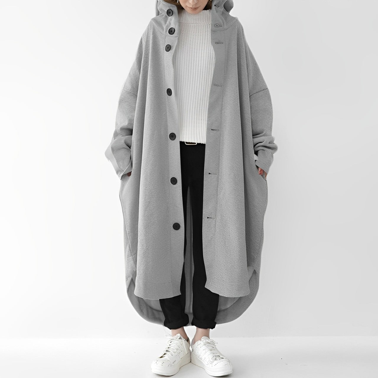 Cailyn: Casual, Long Everyday Trench Coat