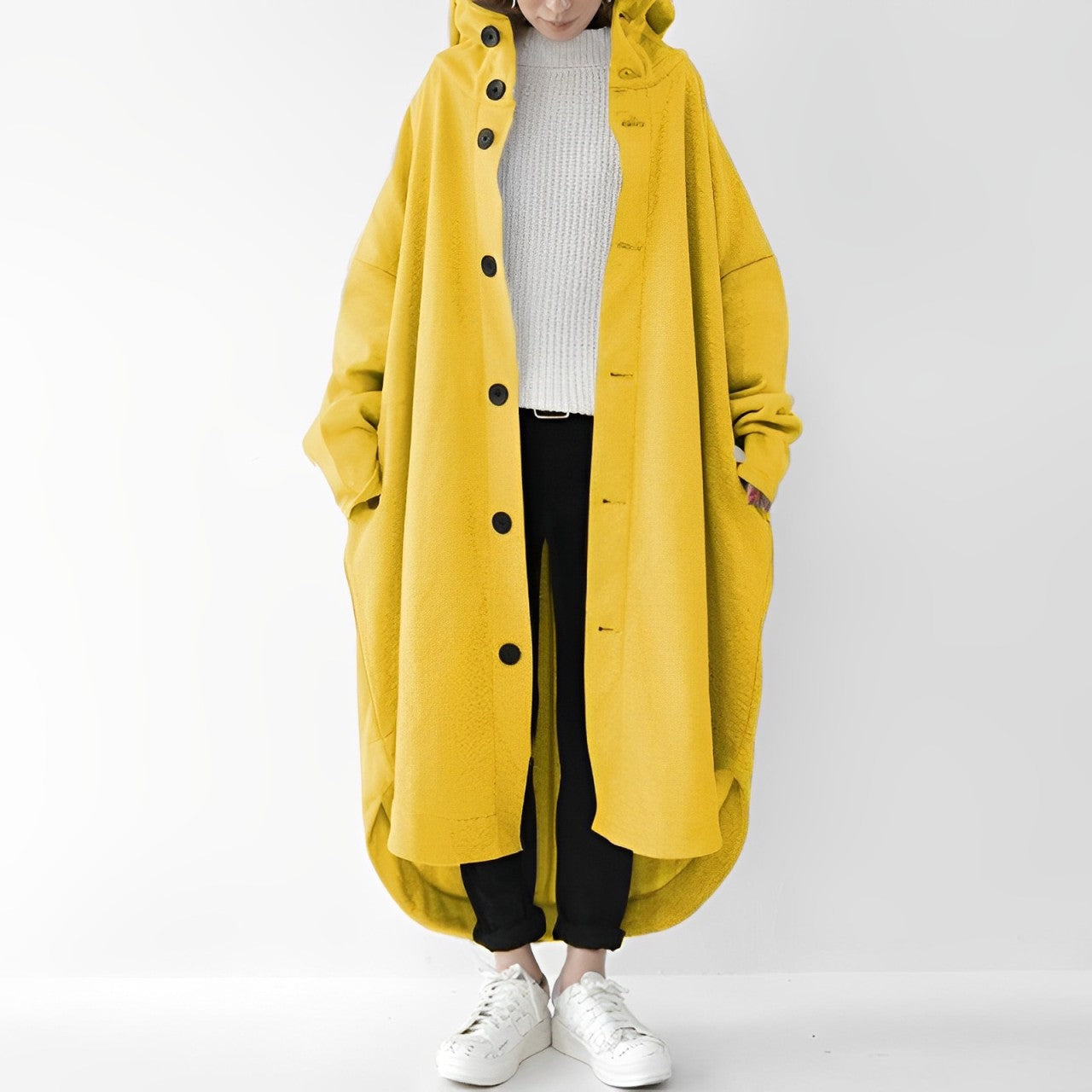 Cailyn: Casual, Long Everyday Trench Coat