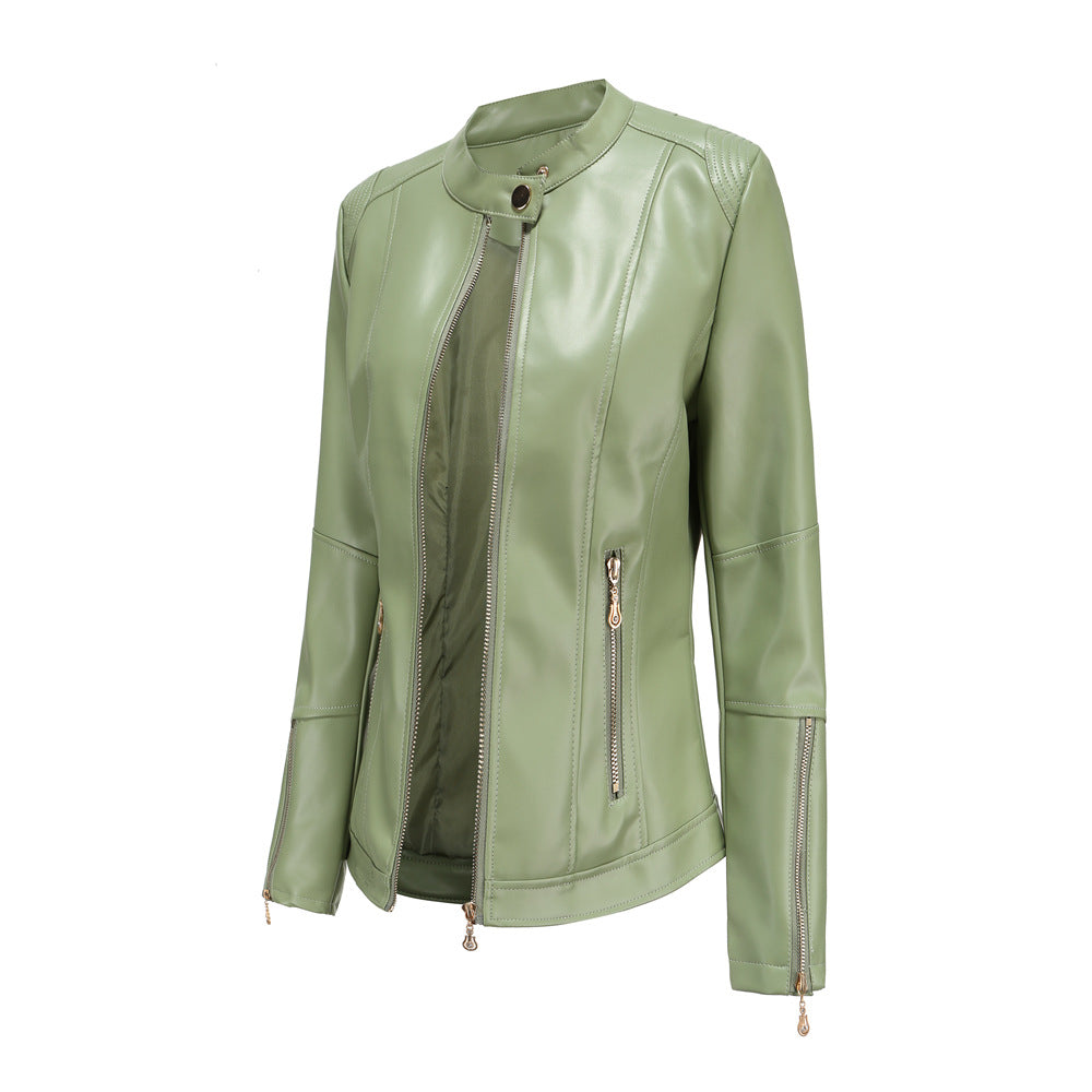 Damen modische Faux jacke mit minimalistischen Akzenten Krohn-e