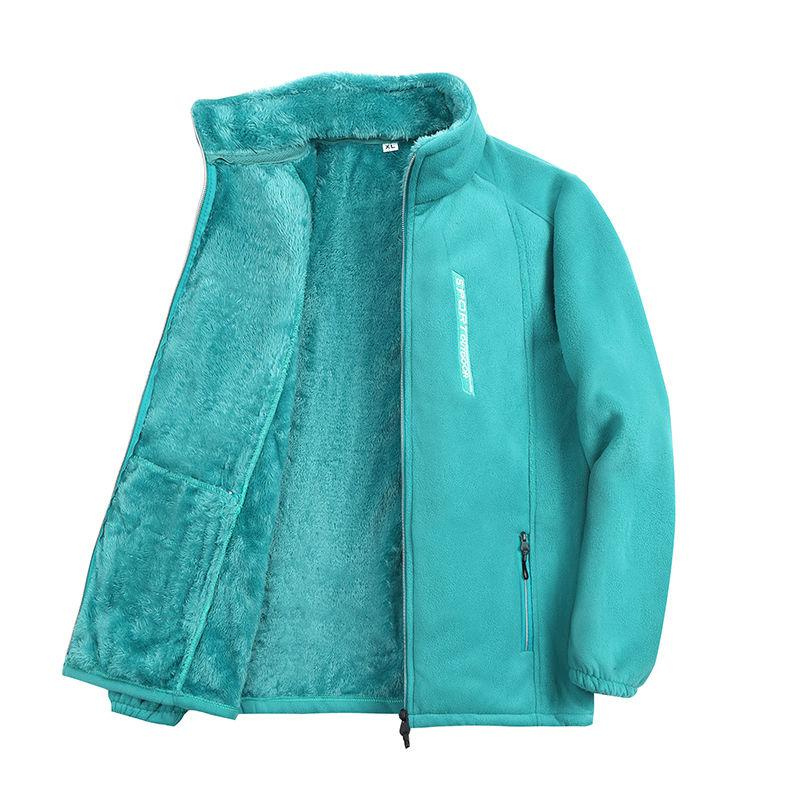 Kondra Damen Fleecejacke mit Reißverschluss, ideal für Outdoor-Aktivitäten