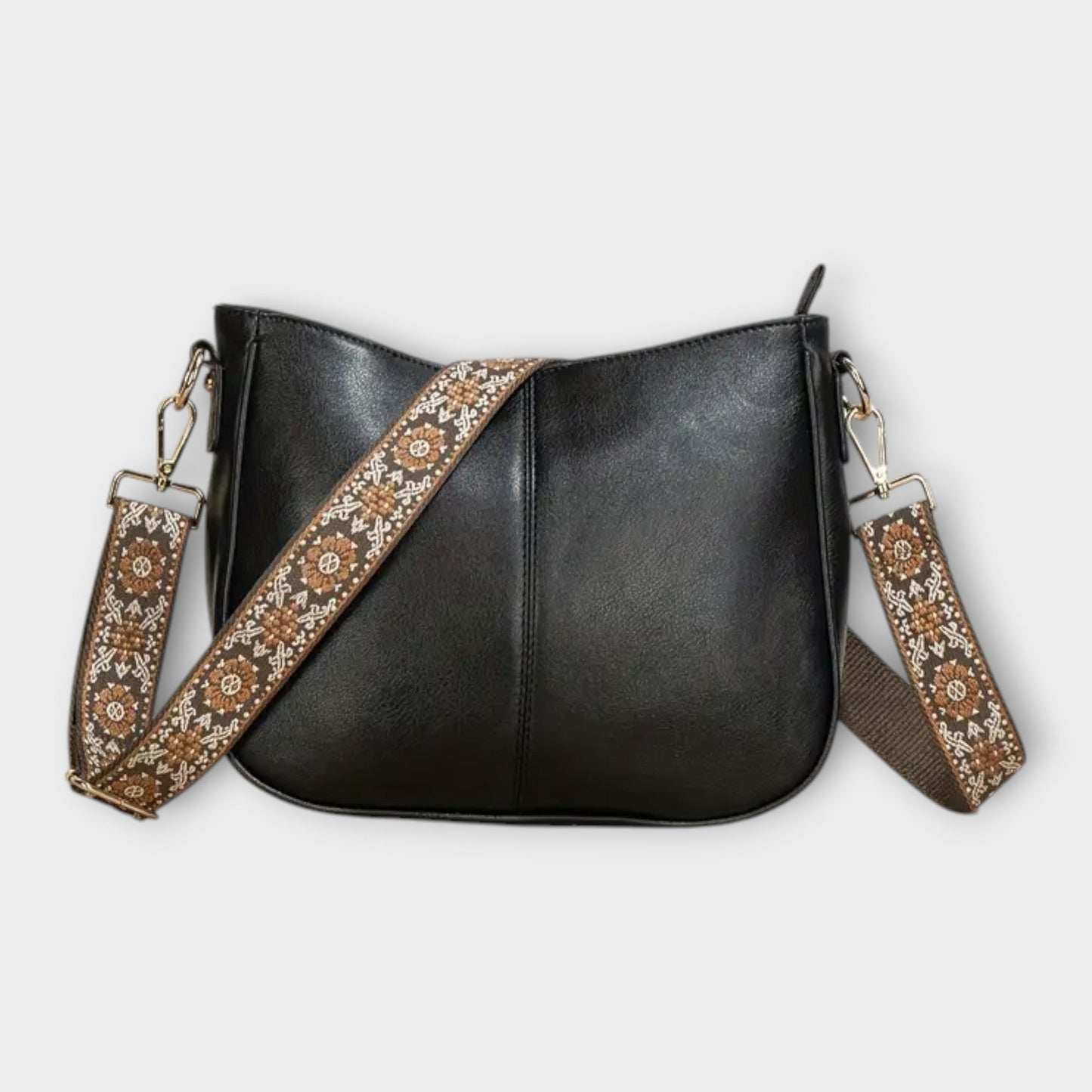 KROHN-E Damen Umhängetasche Bohemian-Stil verstellbarer Träger geräumig