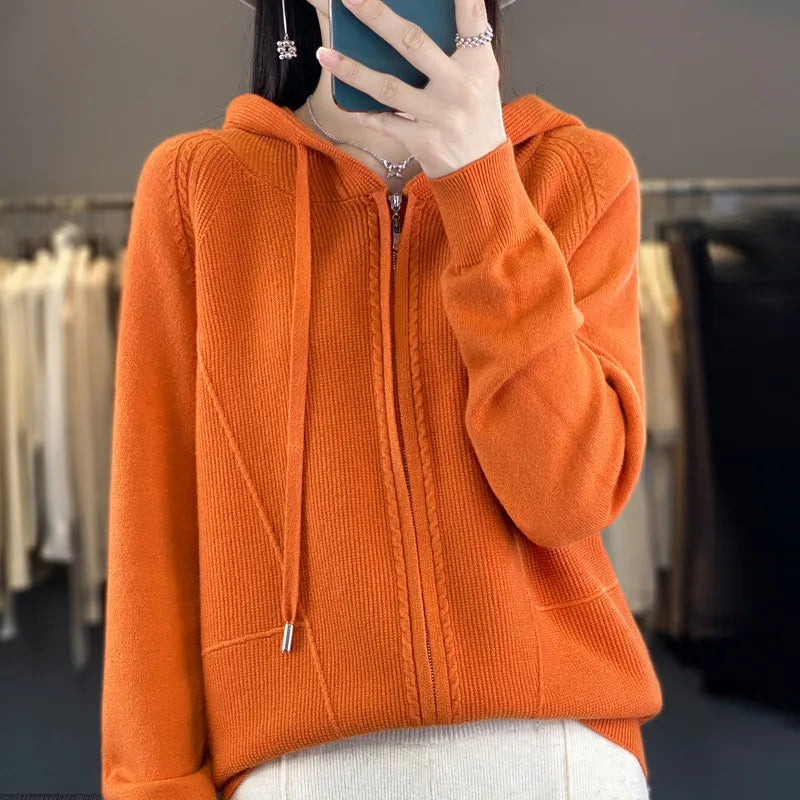 Krohn-e | Elegante Warme Damen Cardigan