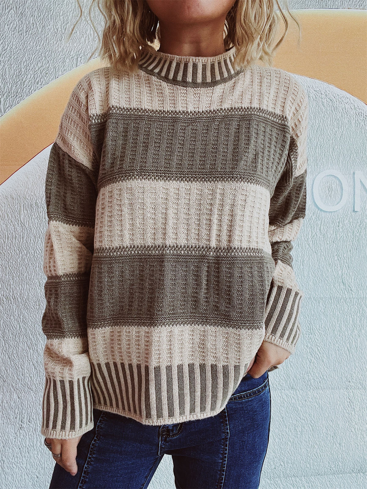 Krohn-e | Damenpullover für Herbst und Winter, Bequem und Lässig
