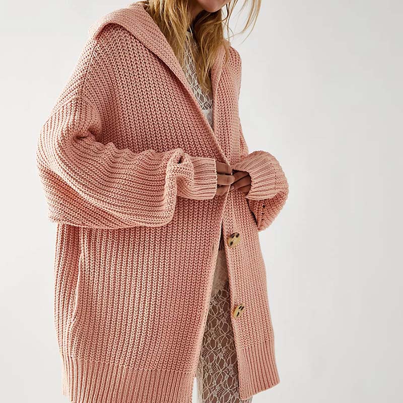 Krohn-e | Strickjacke Acryl Weich, Bequem