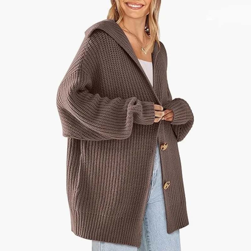Krohn-e | Strickjacke Acryl Weich, Bequem