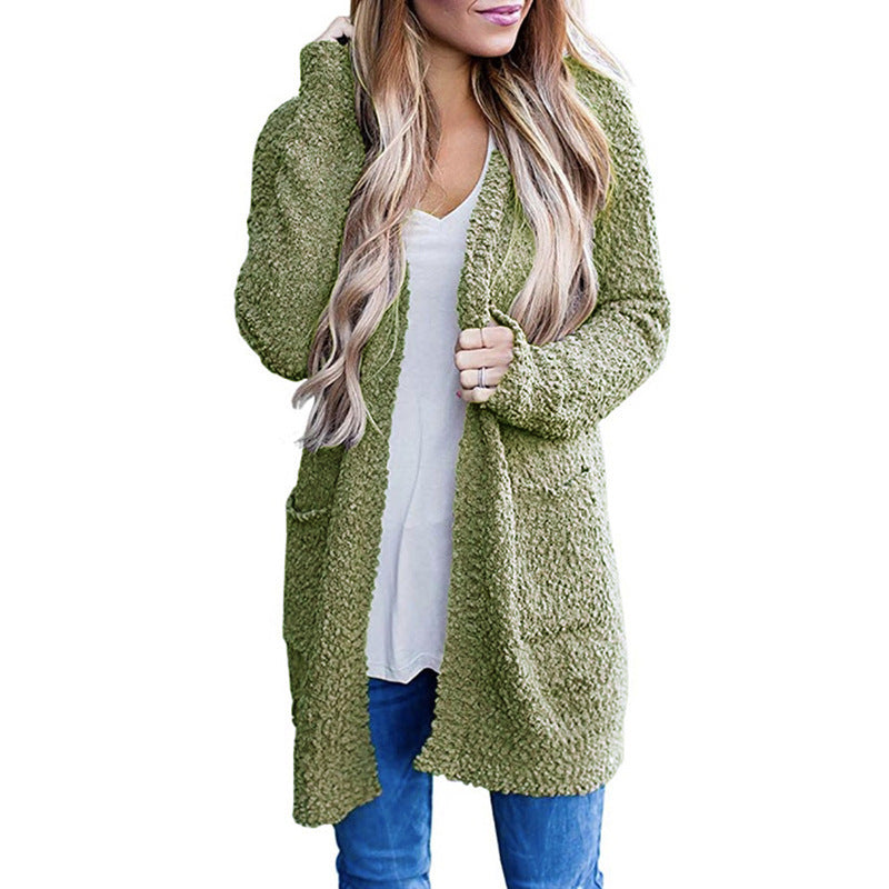 Damen Kuscheliger Strickmantel Krohn-e