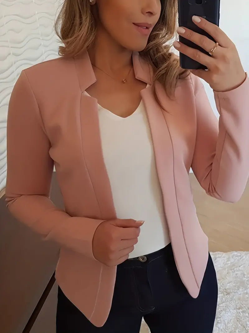 Elegantes Langarm-Blazer von Avelena für den Frühling