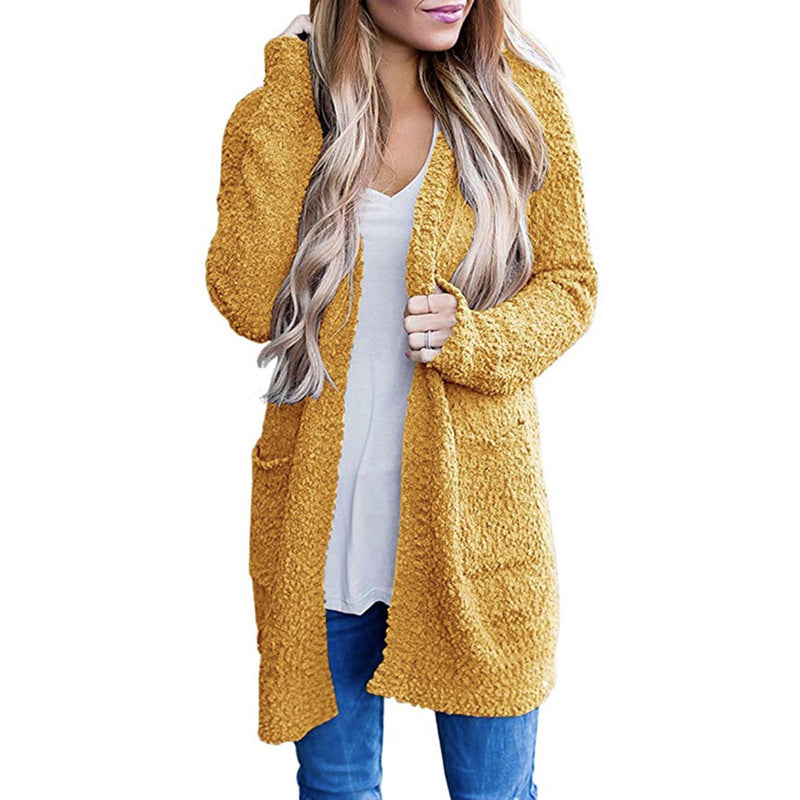 Damen Kuscheliger Strickmantel Krohn-e
