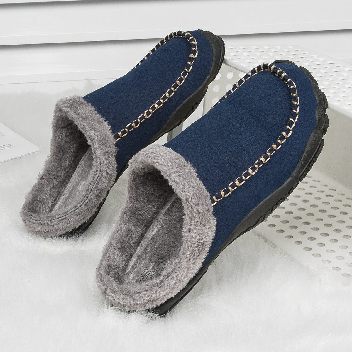 Warme Hausschuhe (Stiefel)