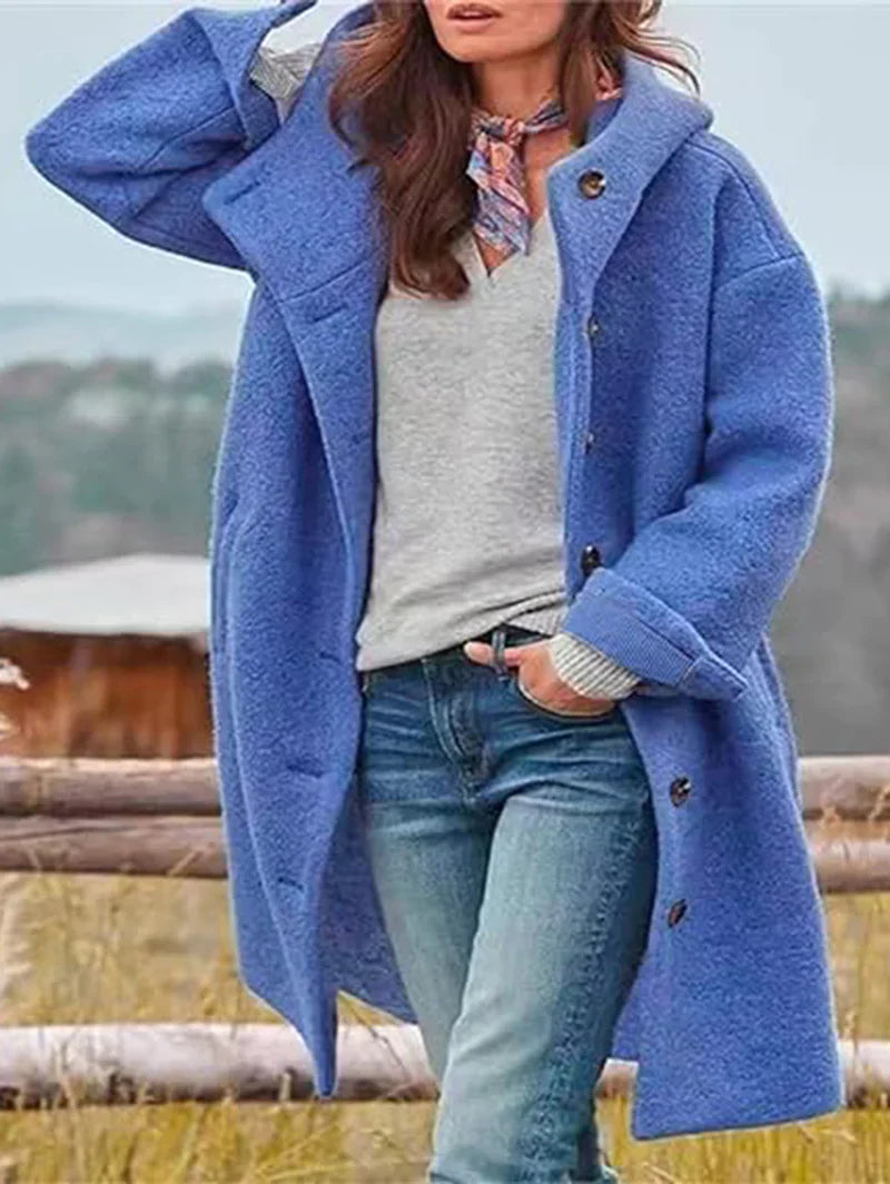 Krohn-e | Wollenjacke mit Kapuze