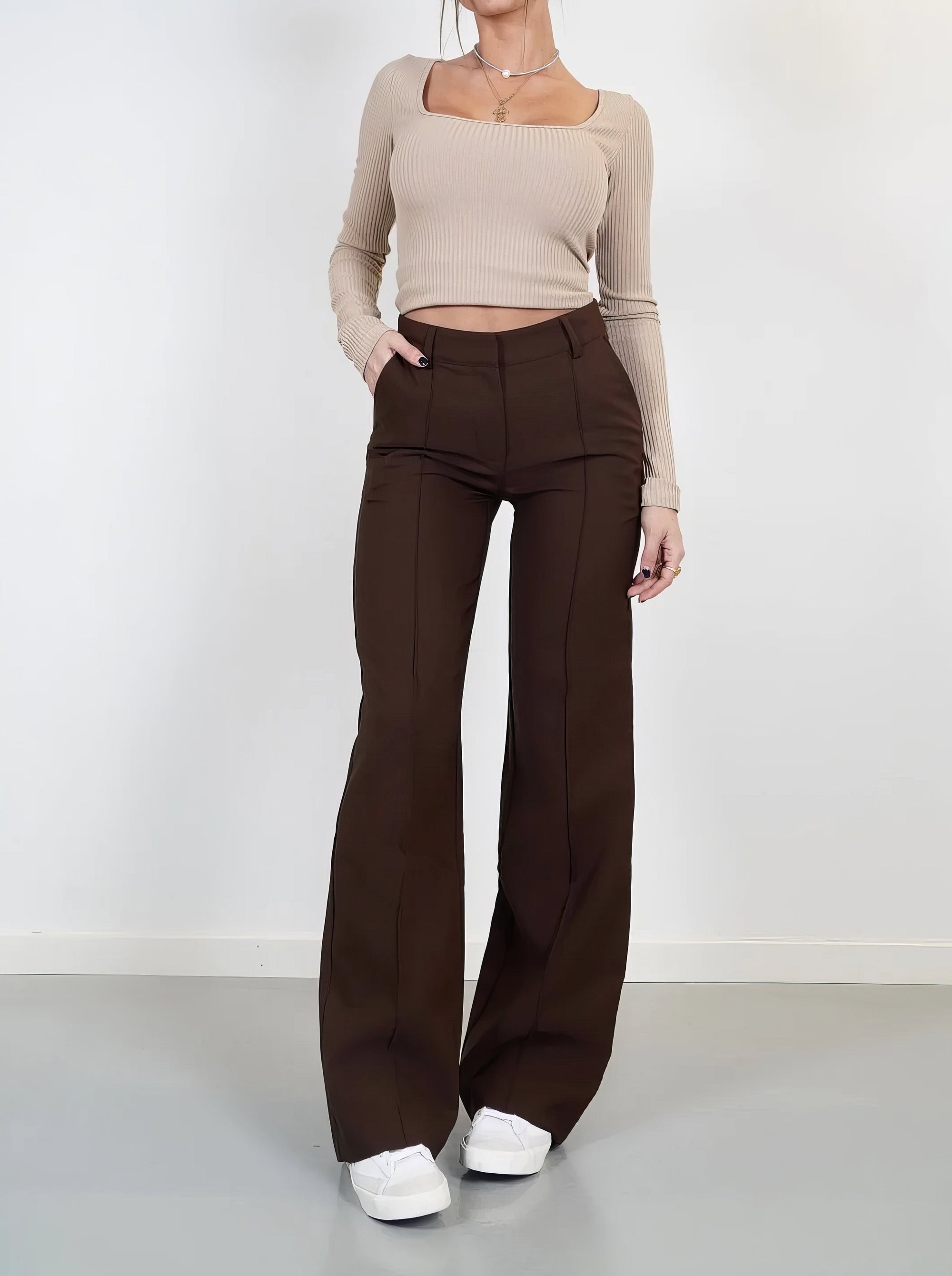 Krohn-e | Maßgeschneiderte Hose mit Geradem Bein
