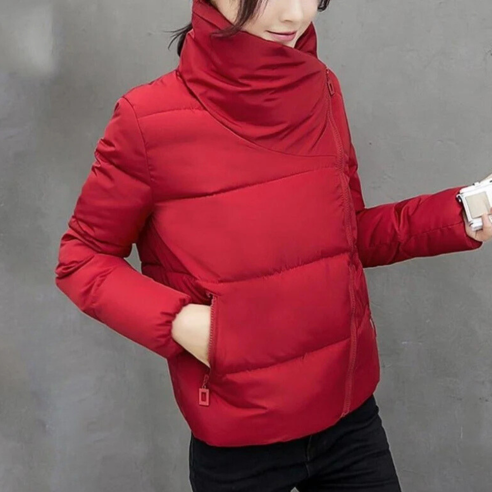 Krohn-e | Sophisticated Winterjacke mit Polsterung für Frauen