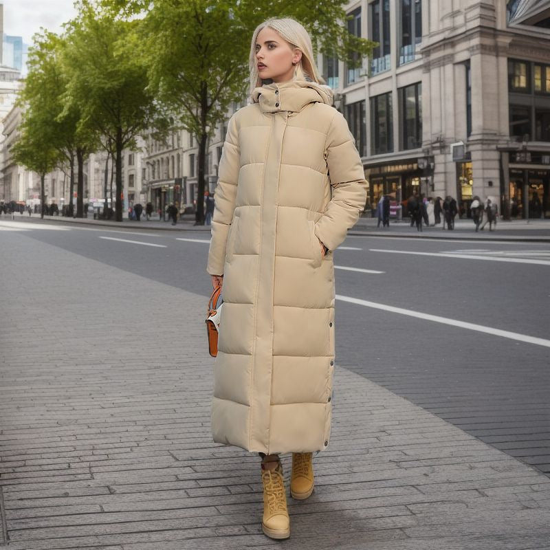 Krohn-e | Lange und stylische Daunenjacke für Frauen