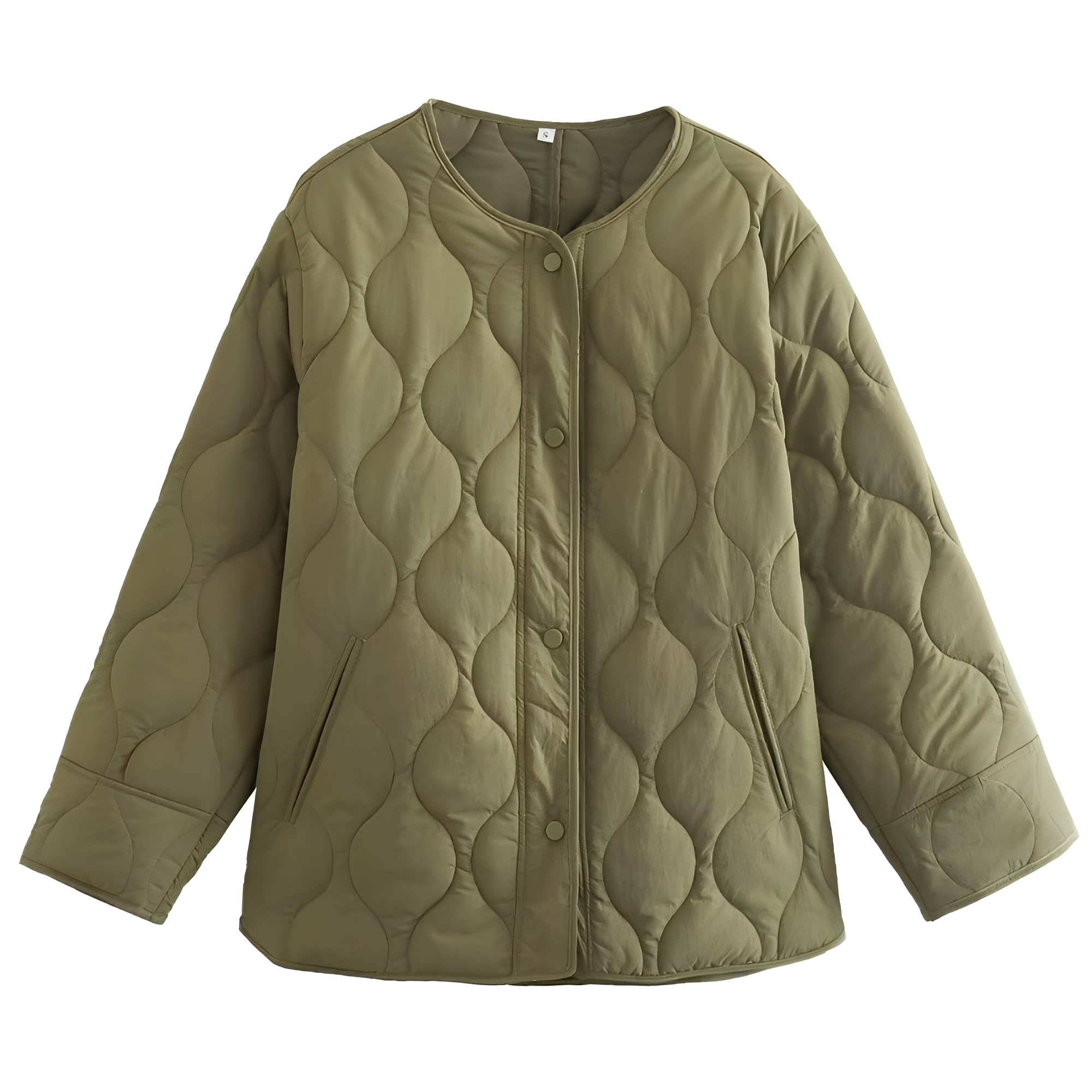 Krohn-e | Stylische, lockere, einreihige Jacke für Frauen