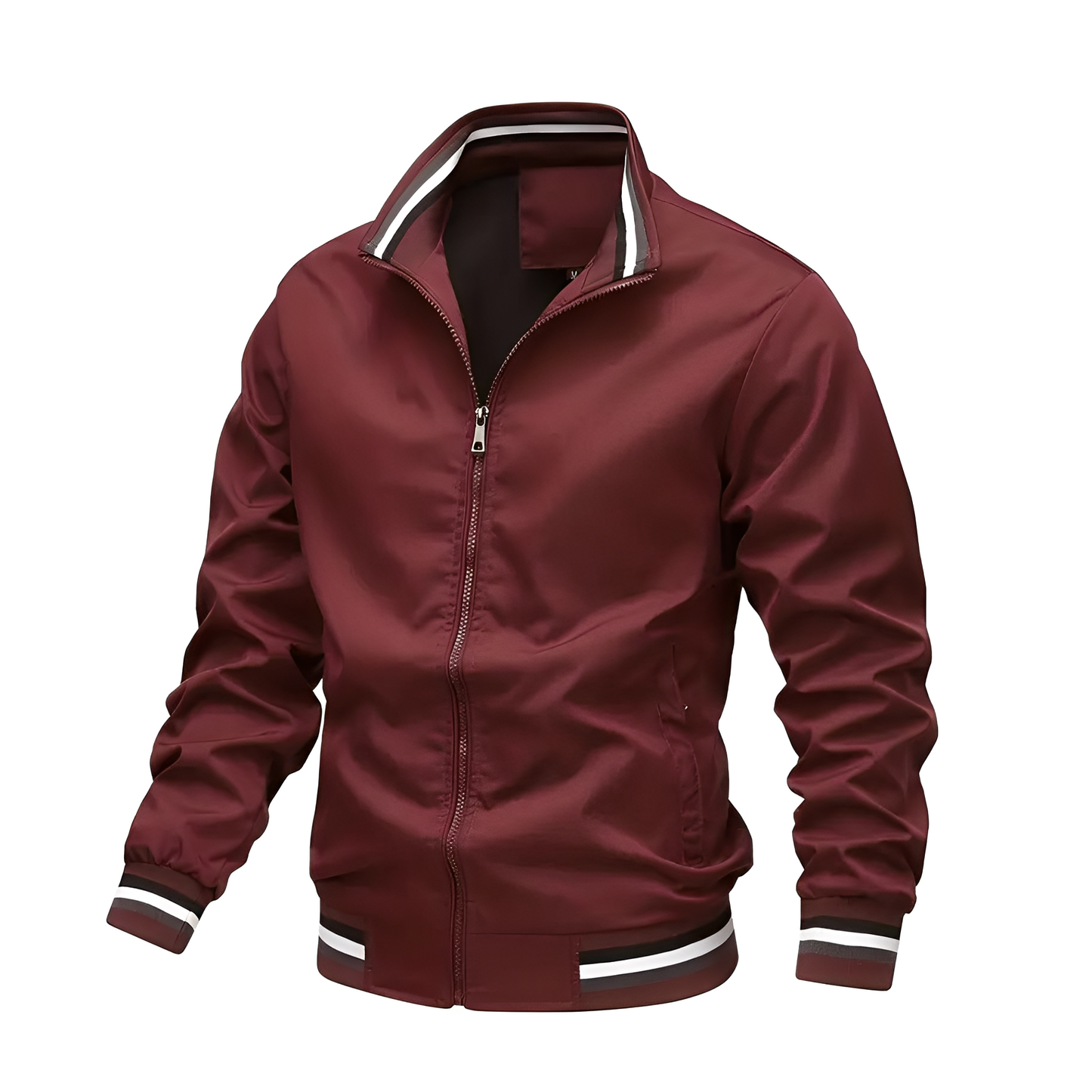 Krohn-e | Casual Bomberjacke mit Streifen für Herren