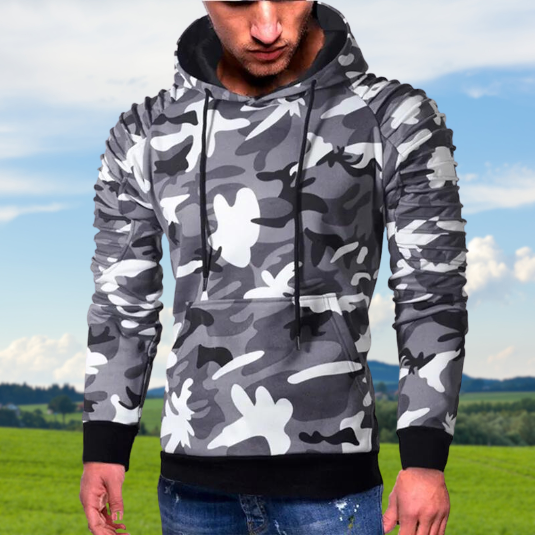 Krohn-e | Camouflage Kapuzenpullover