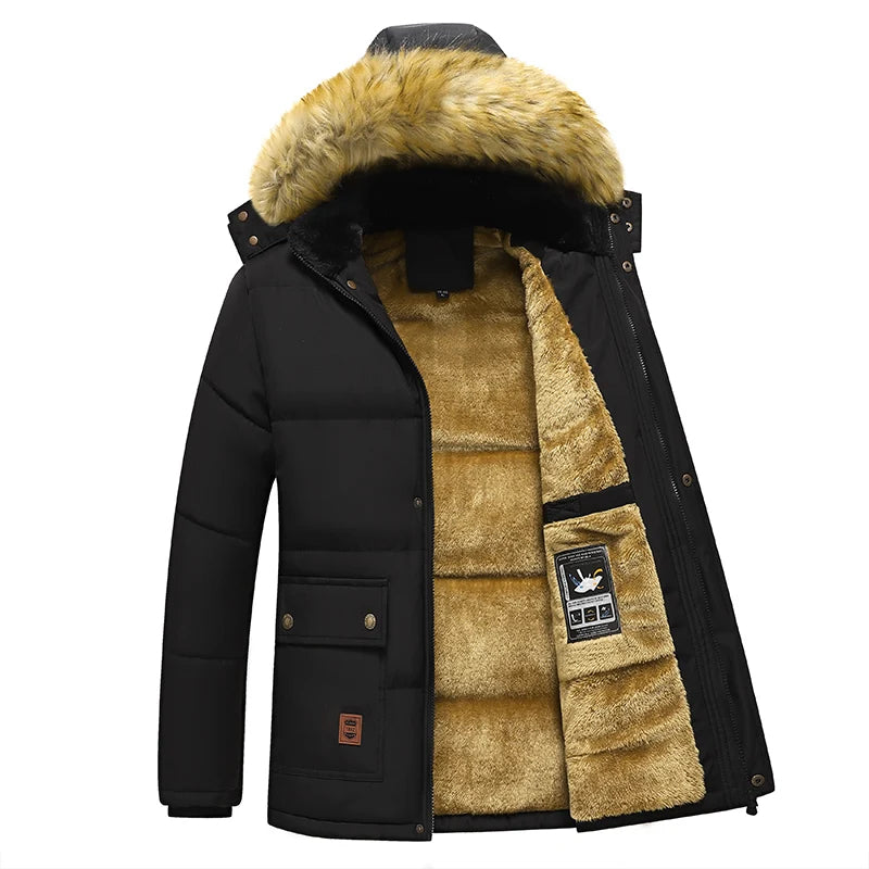 Krohn-e | Herren Parka Wintergefüttert