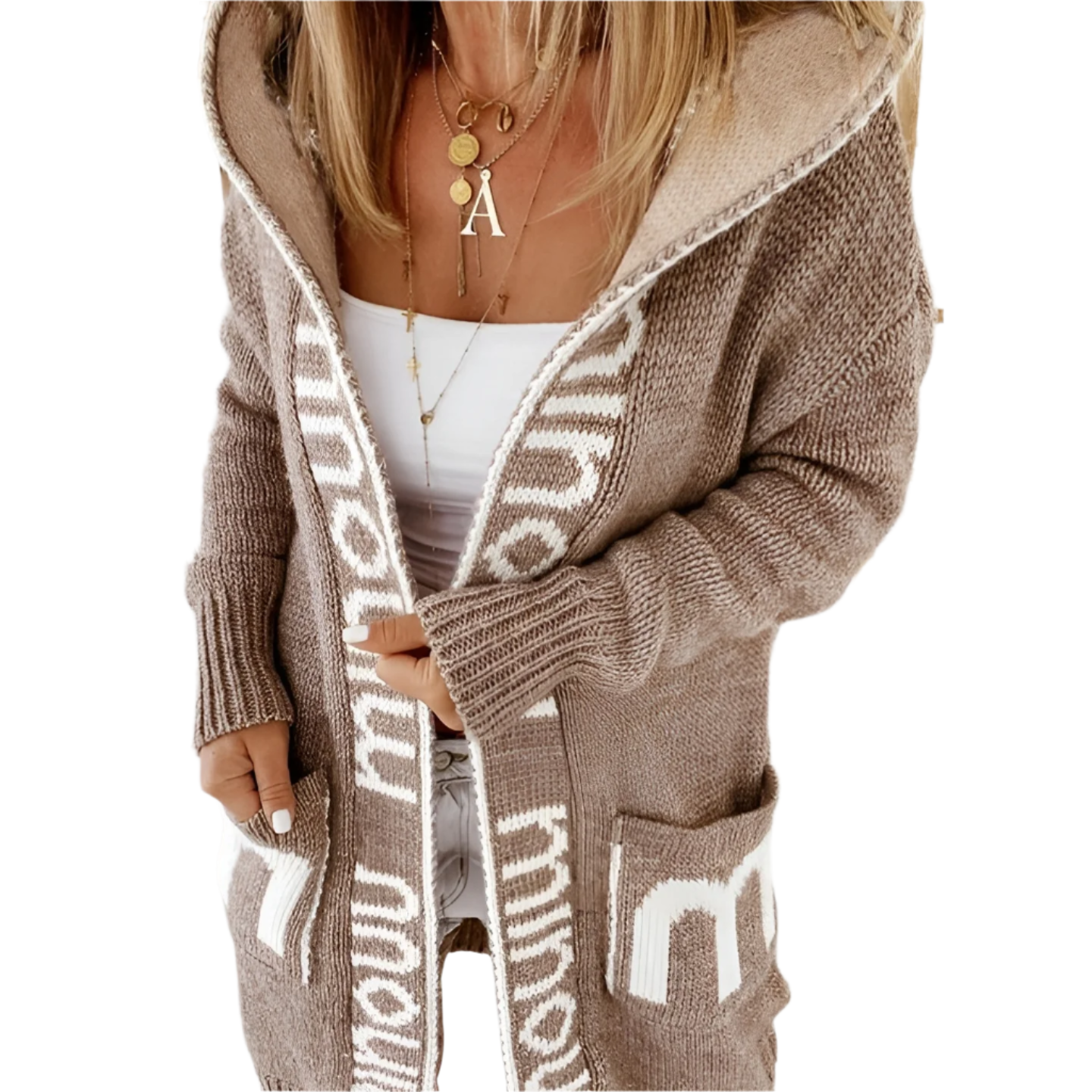 Krohn-e | Elegantes Damen Strickjacke