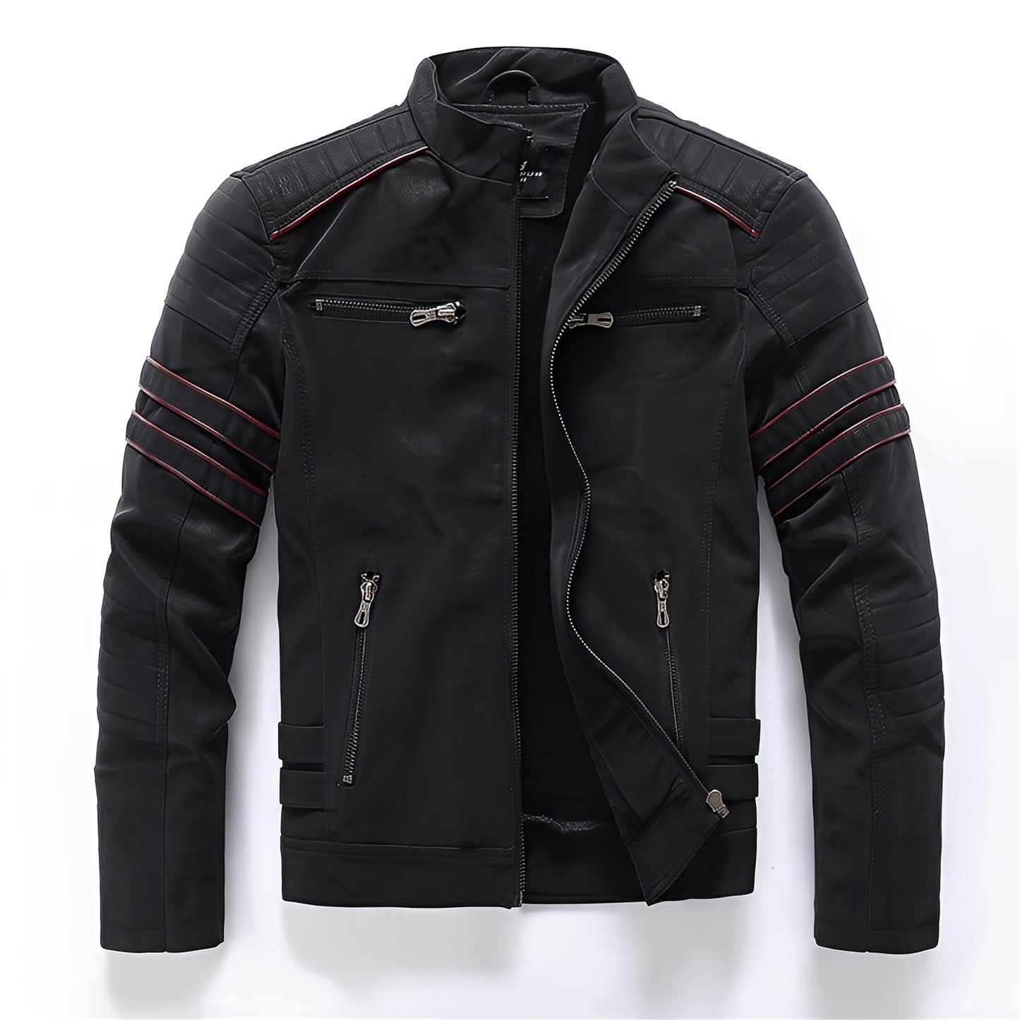 Krohn-e | Stylische Motorrad-Lederjacke für Herren