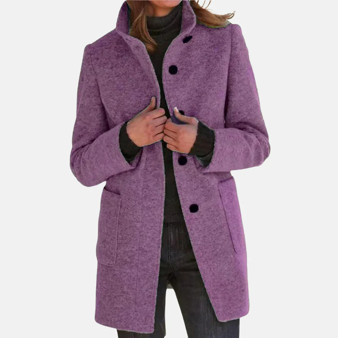 Krohn-e | Tweed-Mantel mit anspruchsvollem Charme