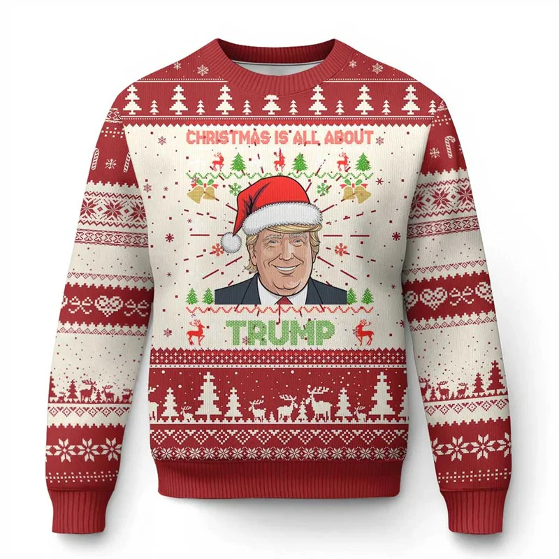 Weihnachtlicher Partypullover von Fudus für Feiertage und Partys