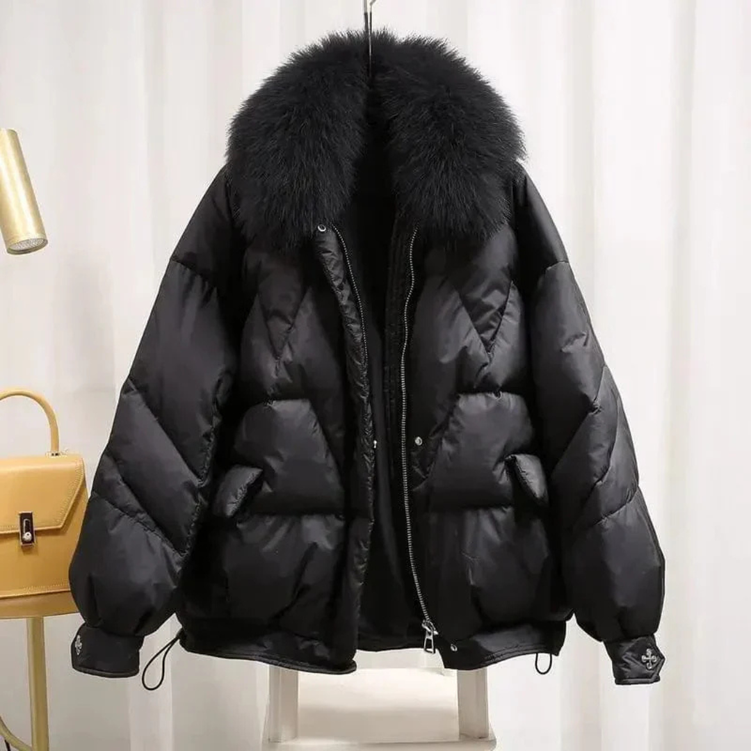 Krohn-e | schicke Jacke für Damen Schwarz