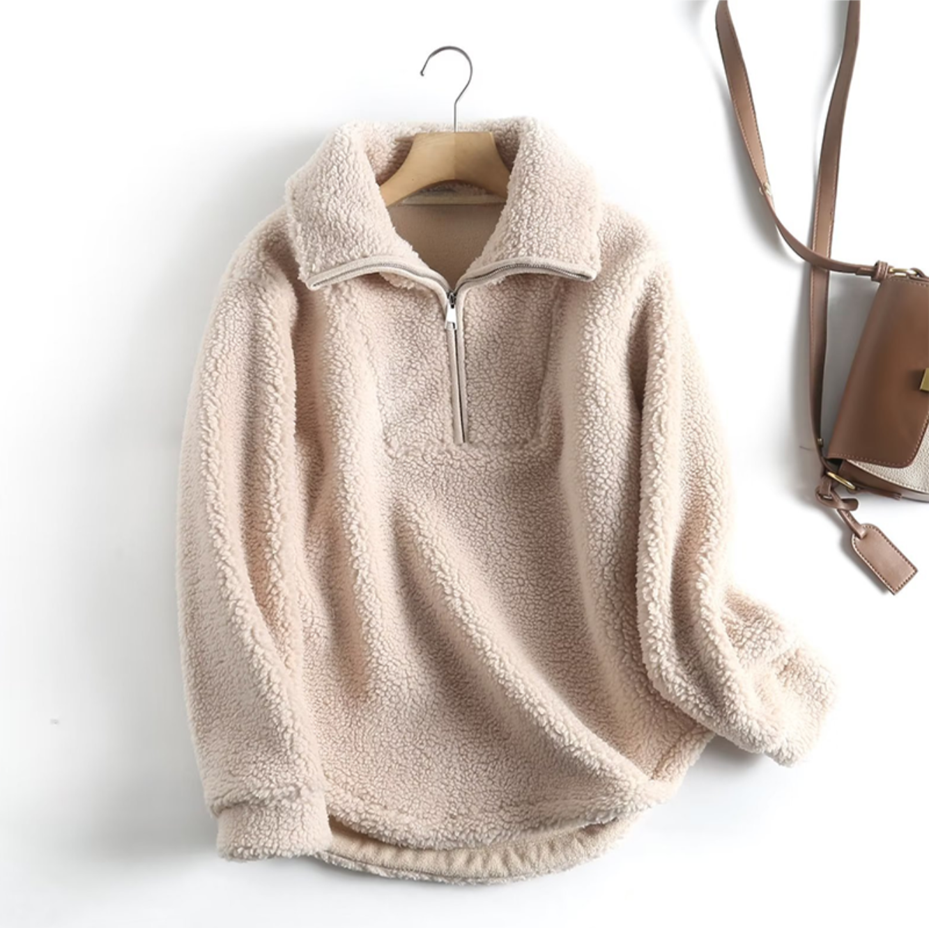 Krohn-e | Warmen Pullover für Frauen mit Kapuze